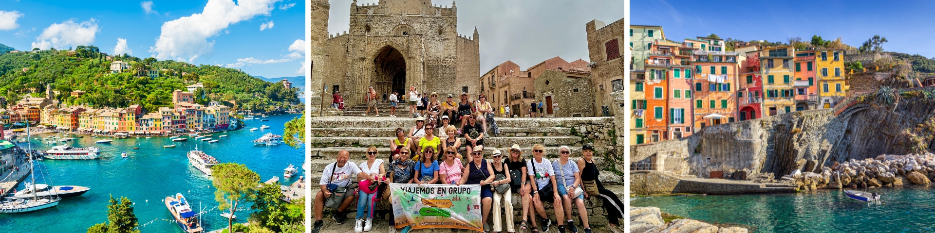 Cerde�a, CinqueTerre,  Portofino, Toscana y Roma